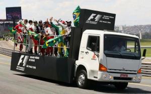 Agrale 9200 CE veiculo do Drivers Parade do GP Brasil de Formula 1 2006 года